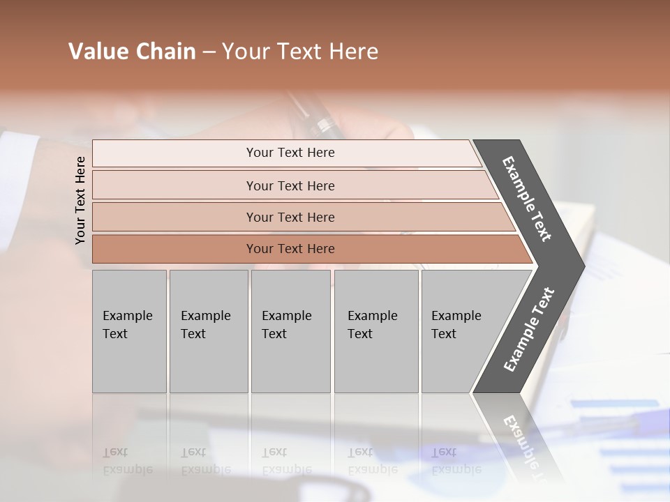 Businessman Women Room PowerPoint Template