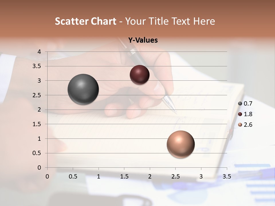 Businessman Women Room PowerPoint Template