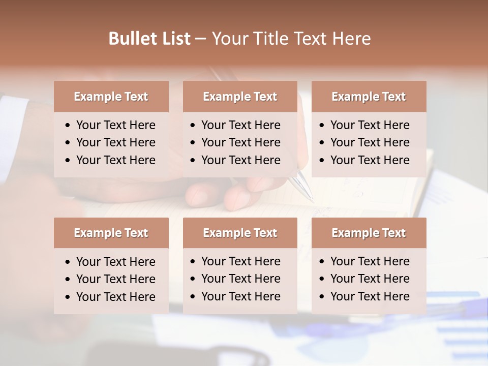 Businessman Women Room PowerPoint Template