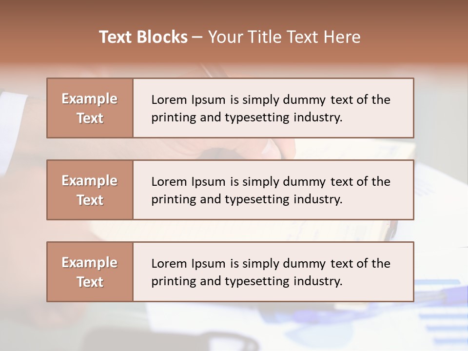 Businessman Women Room PowerPoint Template