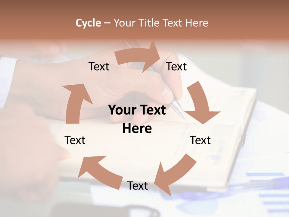 Businessman Women Room PowerPoint Template