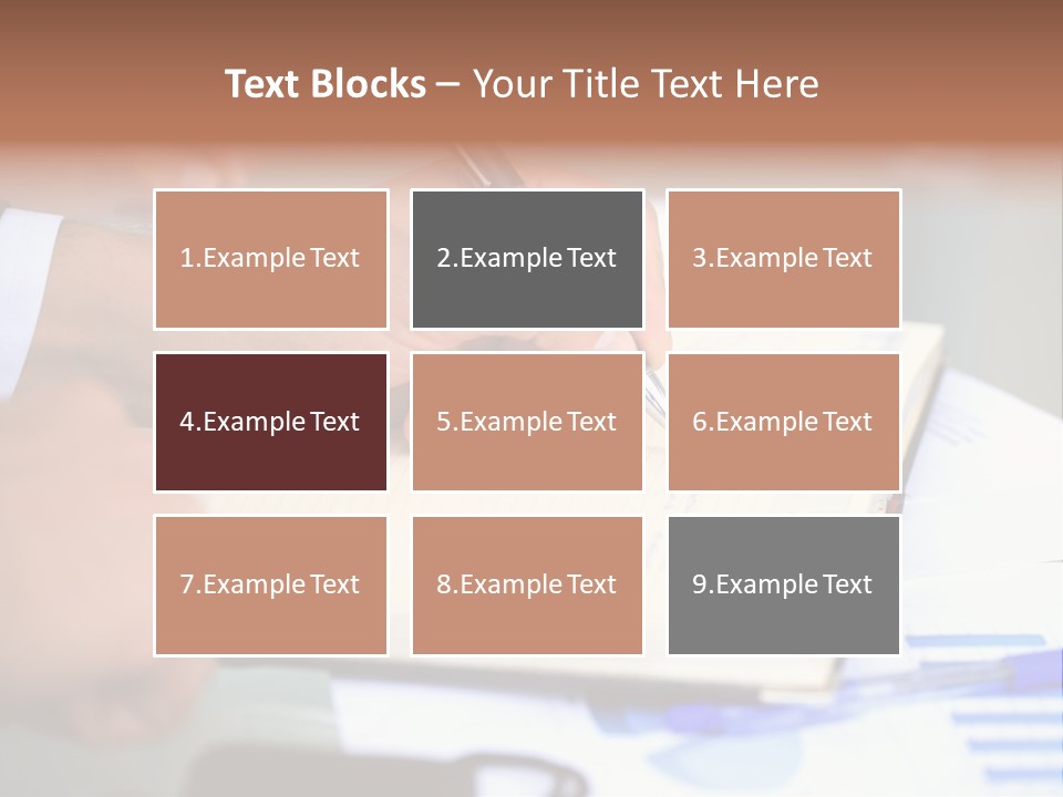 Businessman Women Room PowerPoint Template