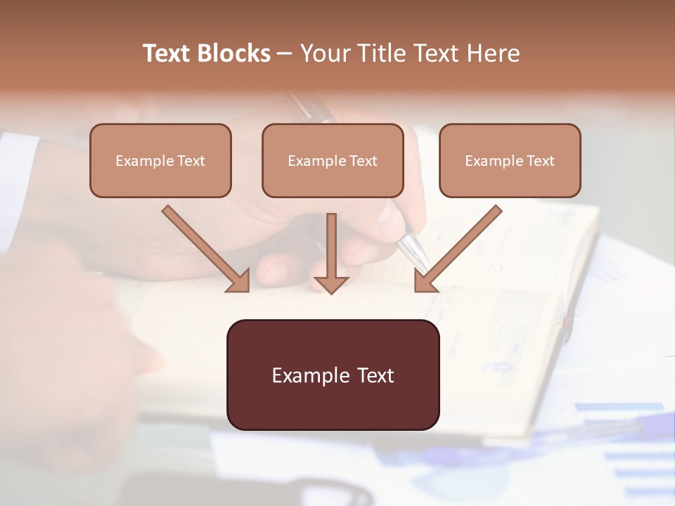 Businessman Women Room PowerPoint Template