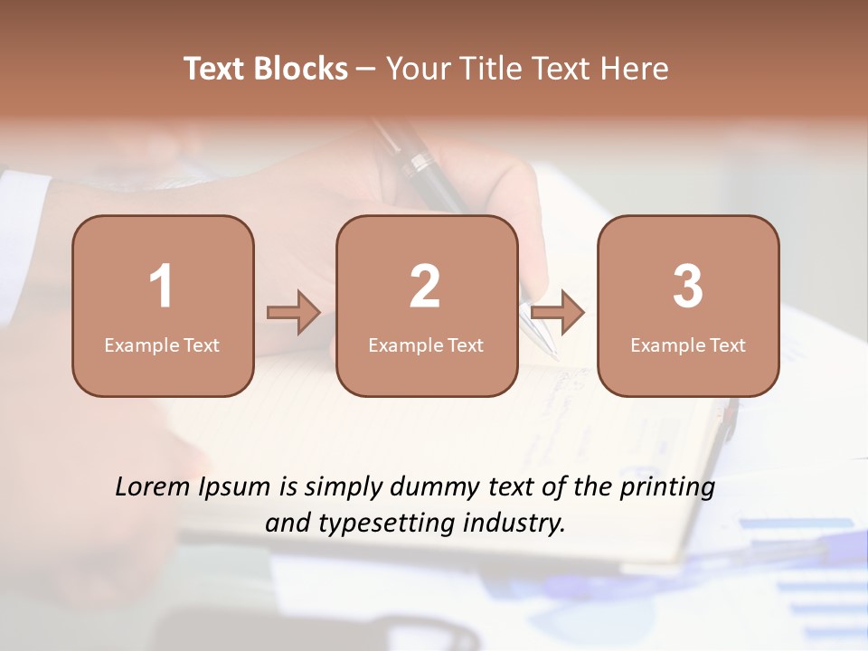 Businessman Women Room PowerPoint Template