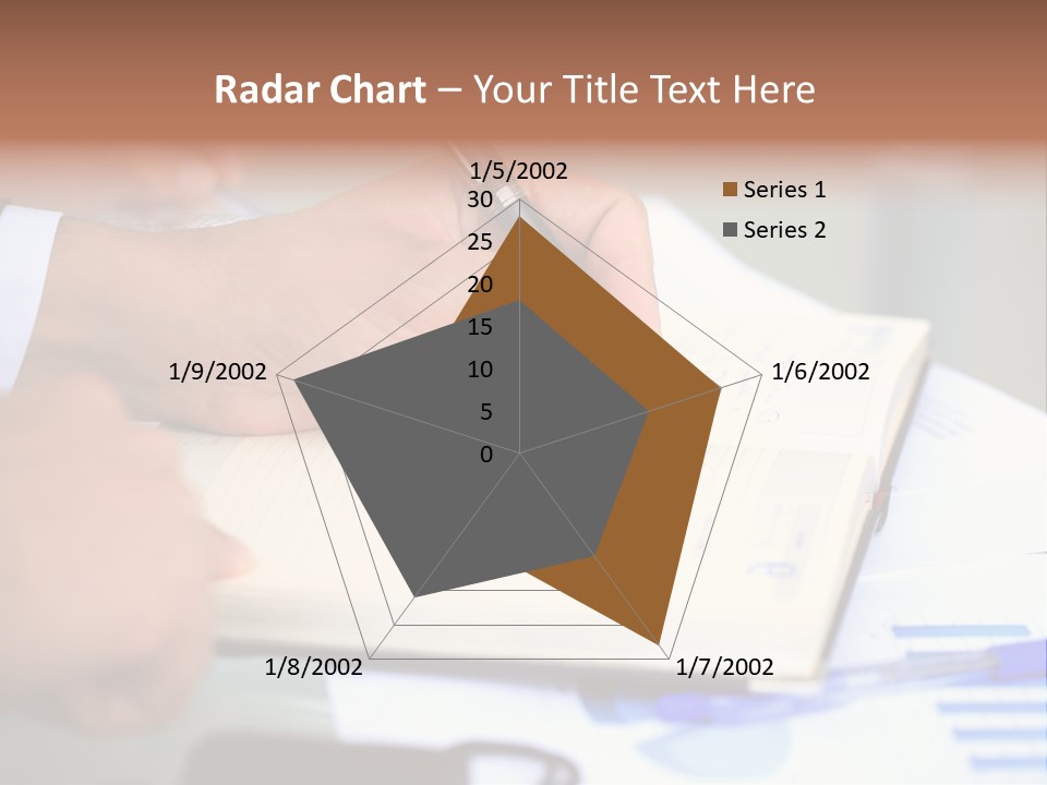 Businessman Women Room PowerPoint Template