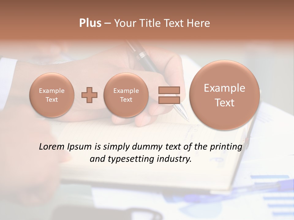 Businessman Women Room PowerPoint Template