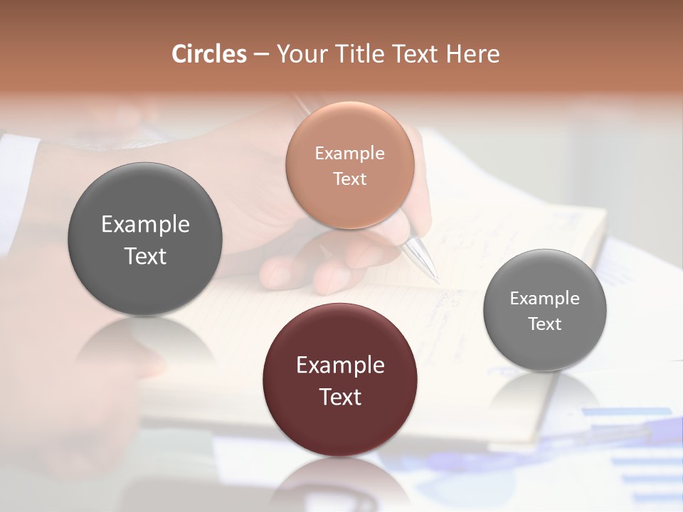 Businessman Women Room PowerPoint Template