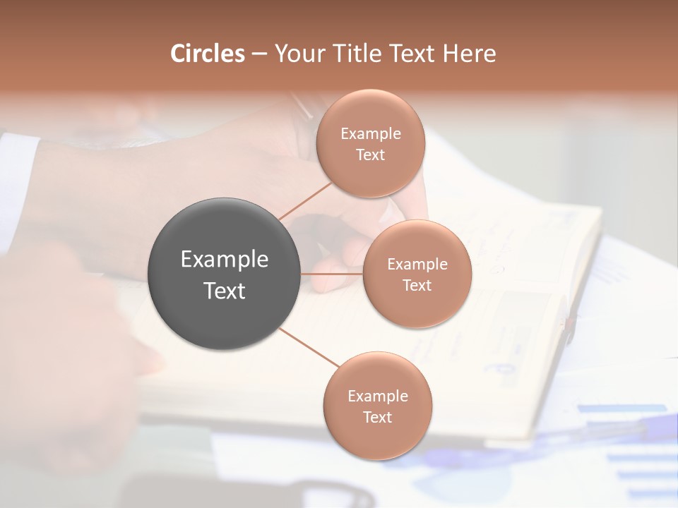 Businessman Women Room PowerPoint Template