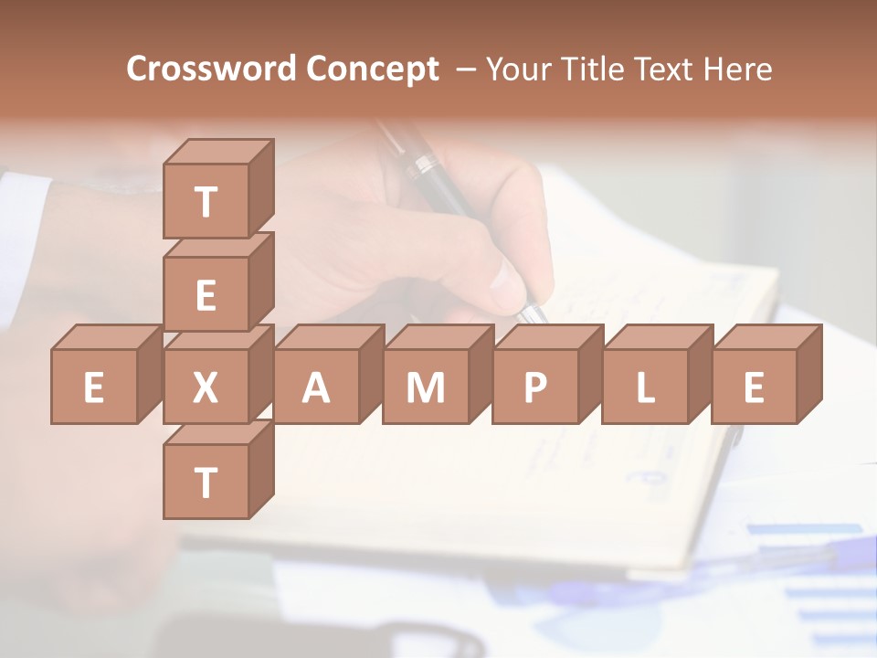 Businessman Women Room PowerPoint Template