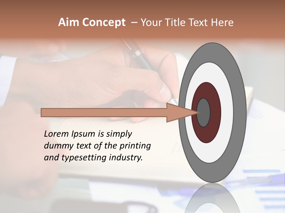 Businessman Women Room PowerPoint Template