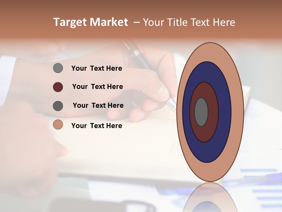 Businessman Women Room PowerPoint Template