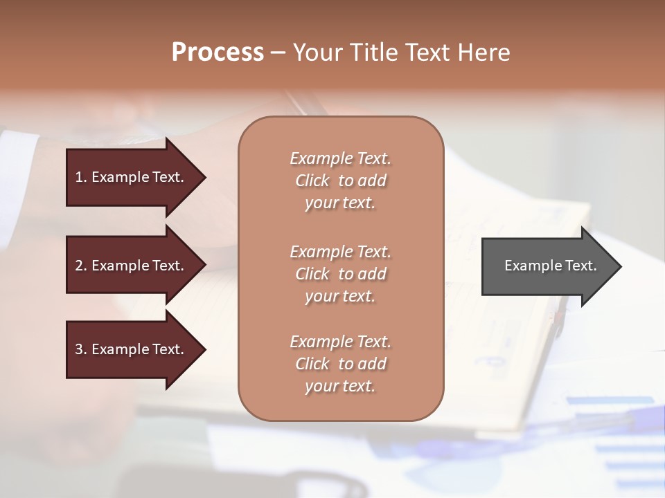 Businessman Women Room PowerPoint Template