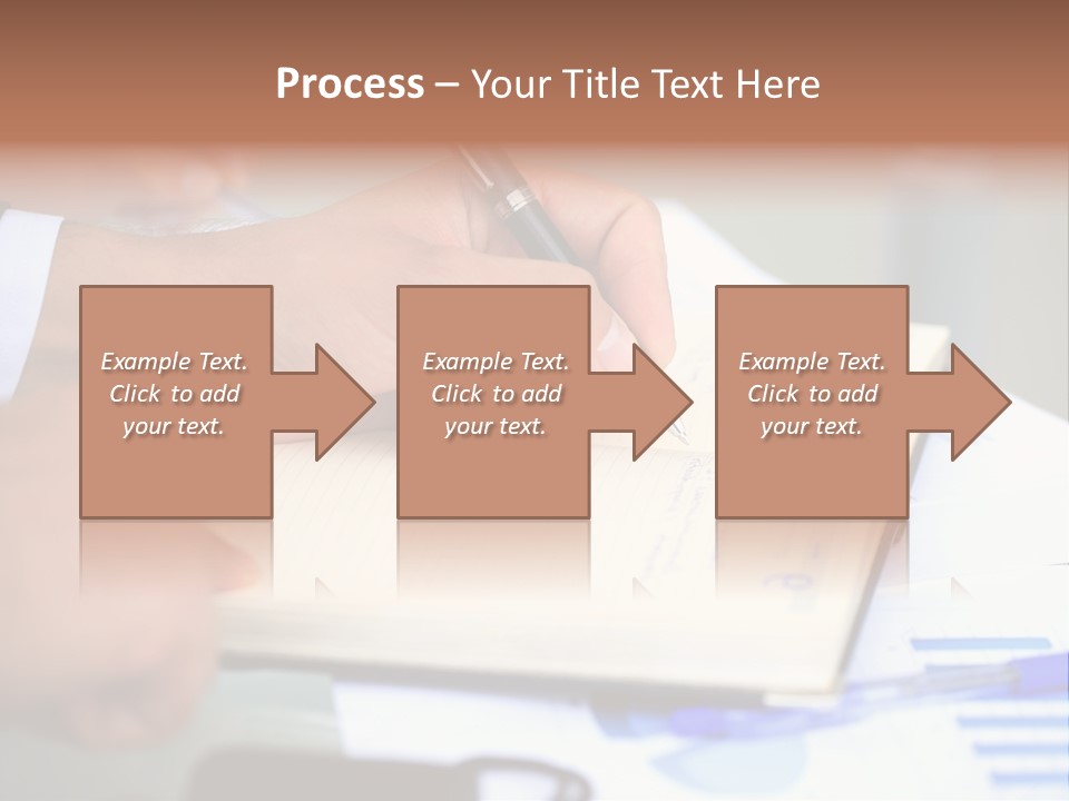 Businessman Women Room PowerPoint Template