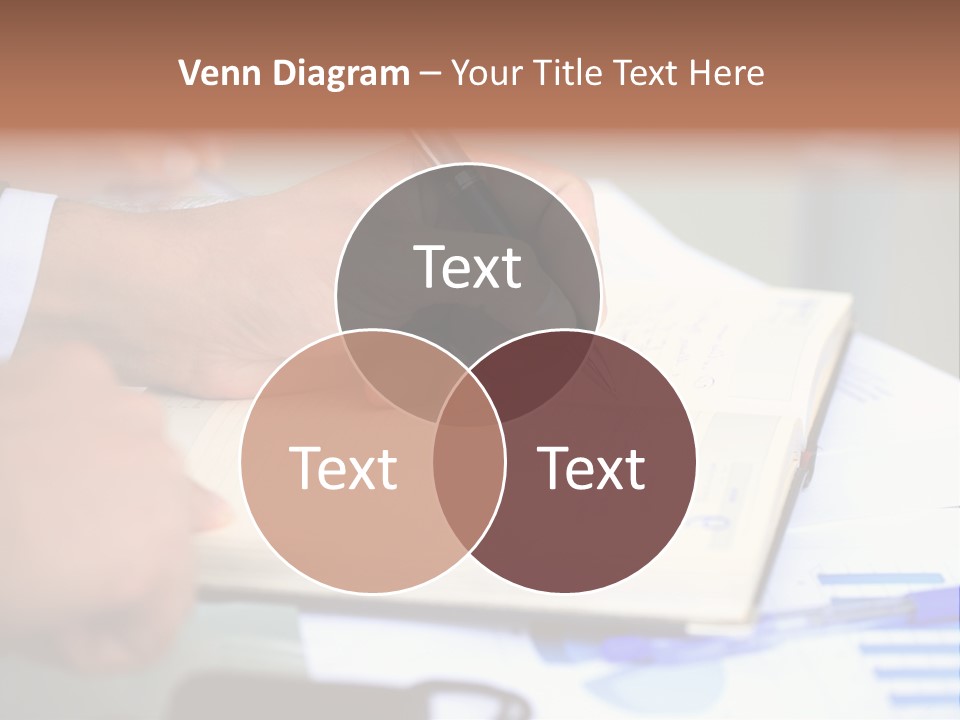 Businessman Women Room PowerPoint Template