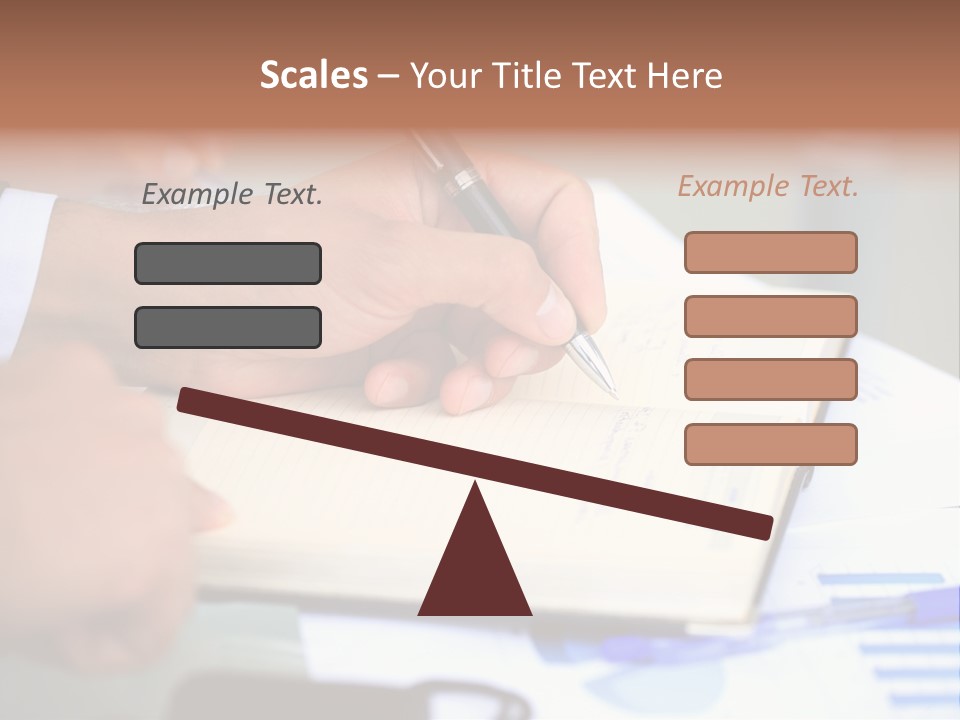Businessman Women Room PowerPoint Template