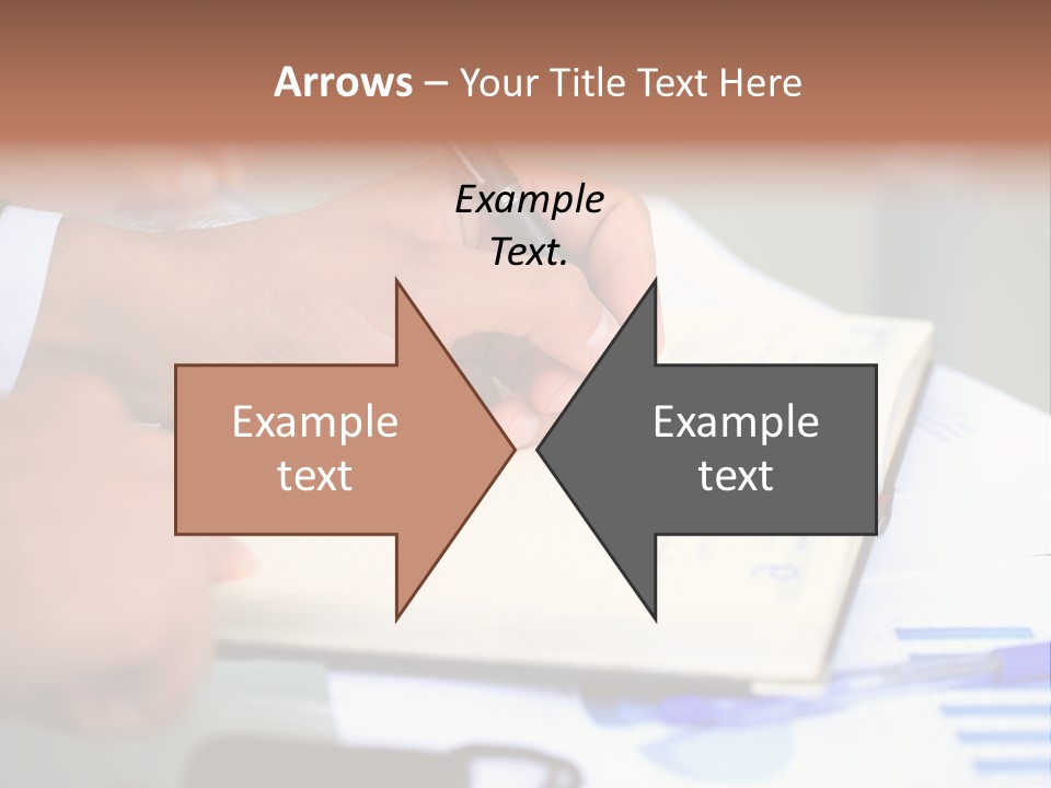 Businessman Women Room PowerPoint Template