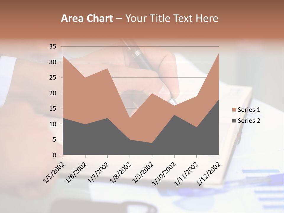 Businessman Women Room PowerPoint Template