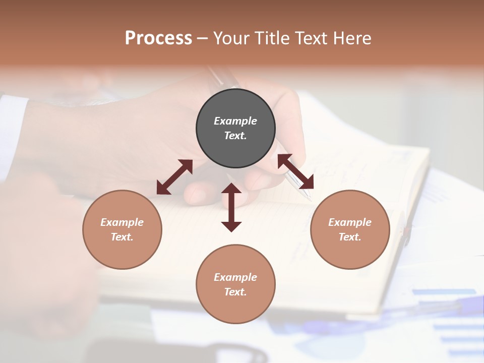 Businessman Women Room PowerPoint Template
