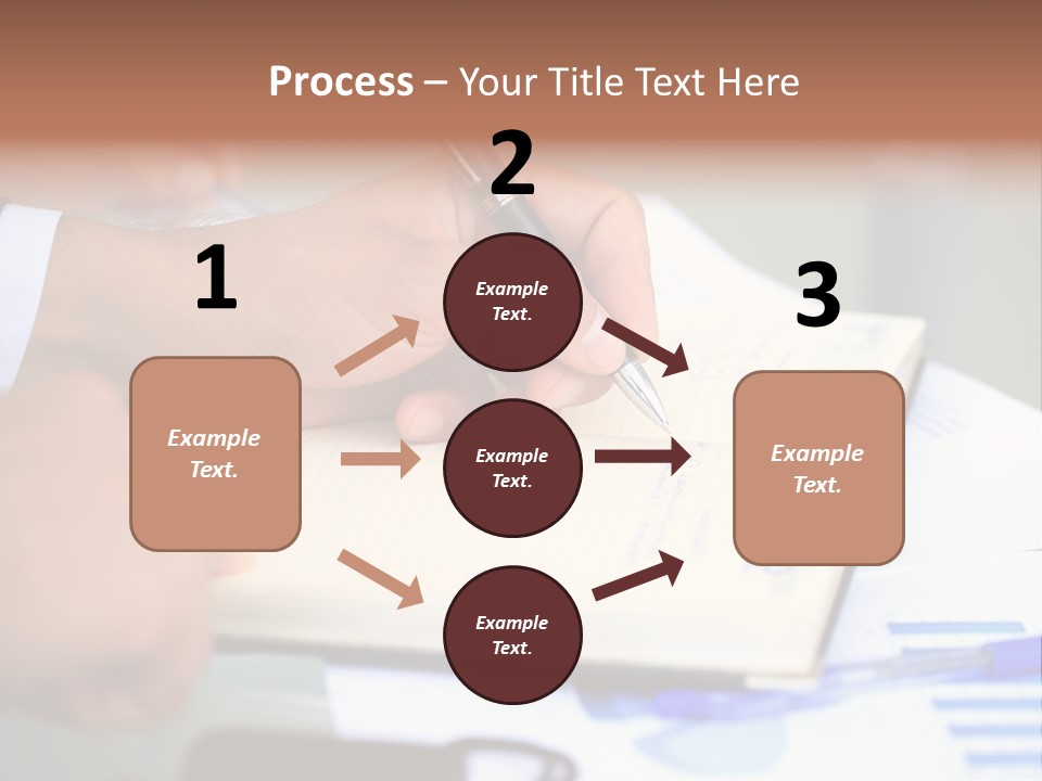 Businessman Women Room PowerPoint Template