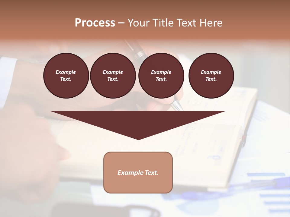 Businessman Women Room PowerPoint Template