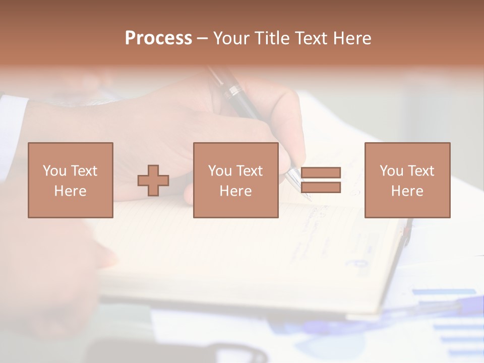 Businessman Women Room PowerPoint Template