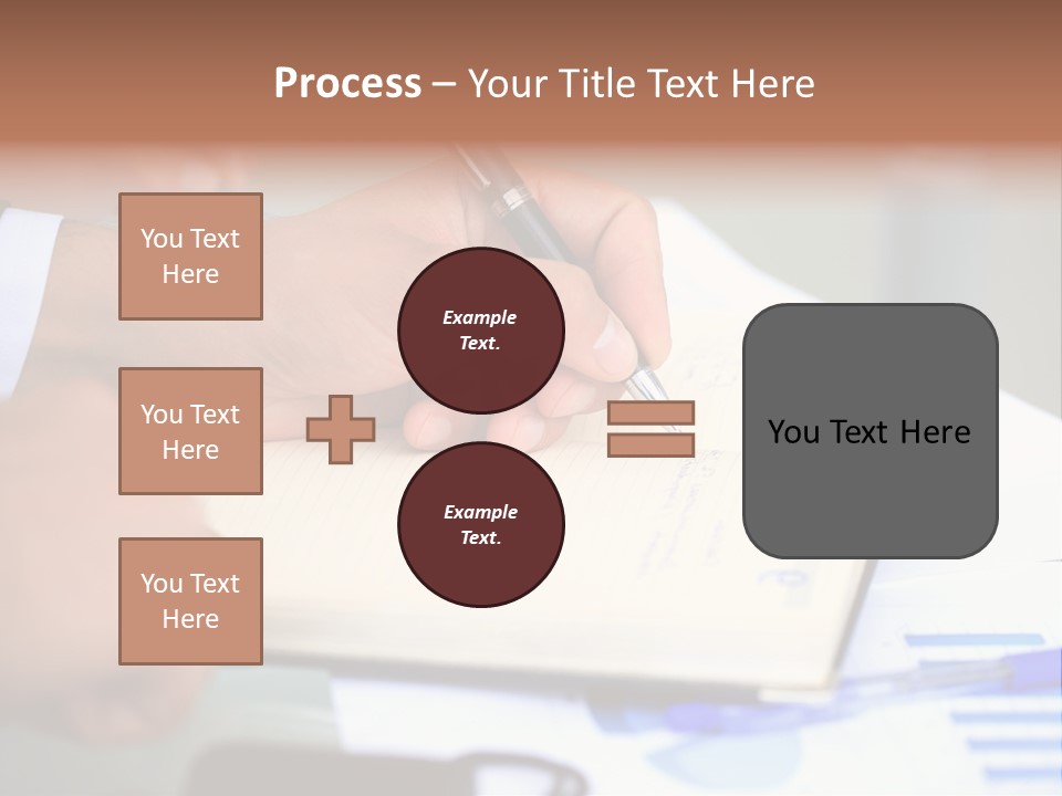 Businessman Women Room PowerPoint Template