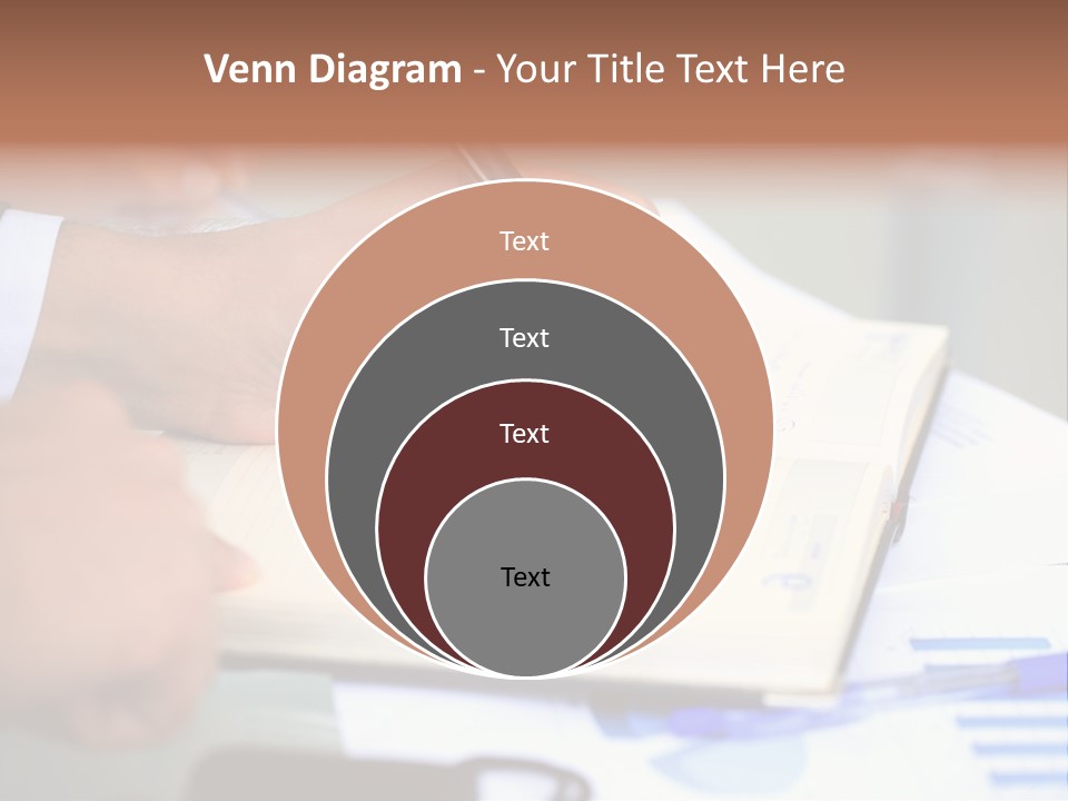 Businessman Women Room PowerPoint Template