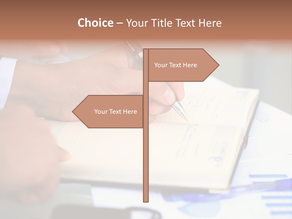 Businessman Women Room PowerPoint Template