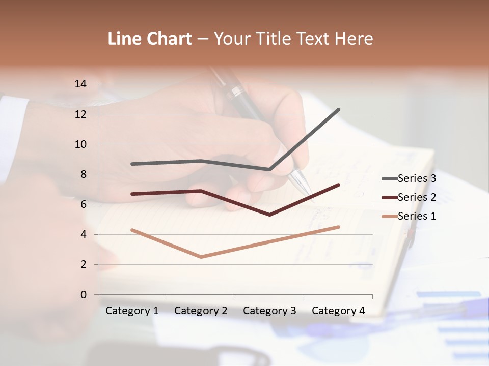 Businessman Women Room PowerPoint Template