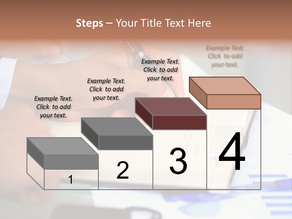 Businessman Women Room PowerPoint Template