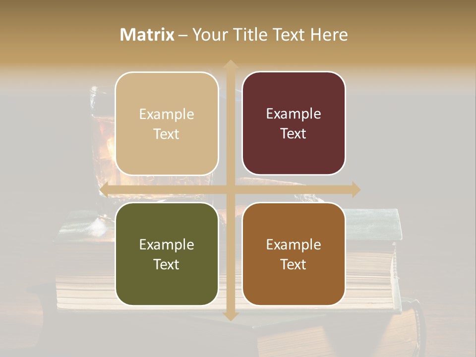 Nobody Lowball Glass Old PowerPoint Template