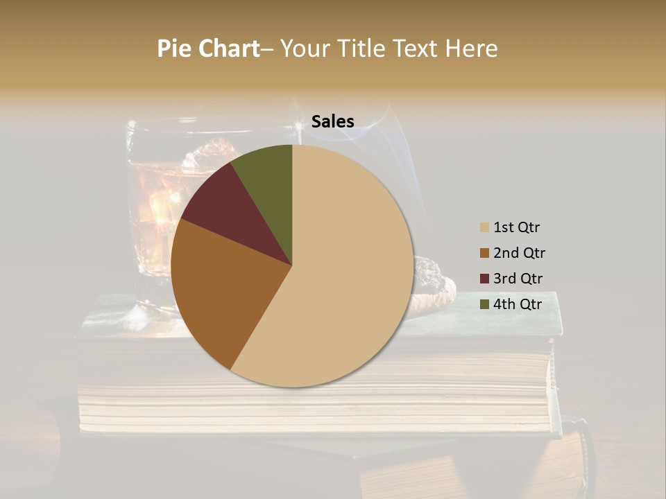 Nobody Lowball Glass Old PowerPoint Template