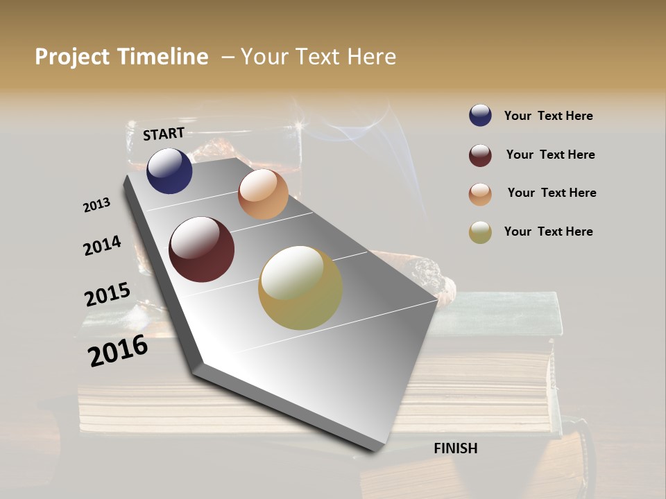 Nobody Lowball Glass Old PowerPoint Template