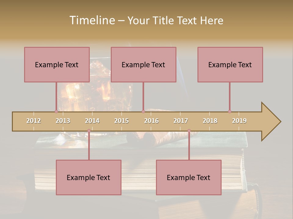 Nobody Lowball Glass Old PowerPoint Template
