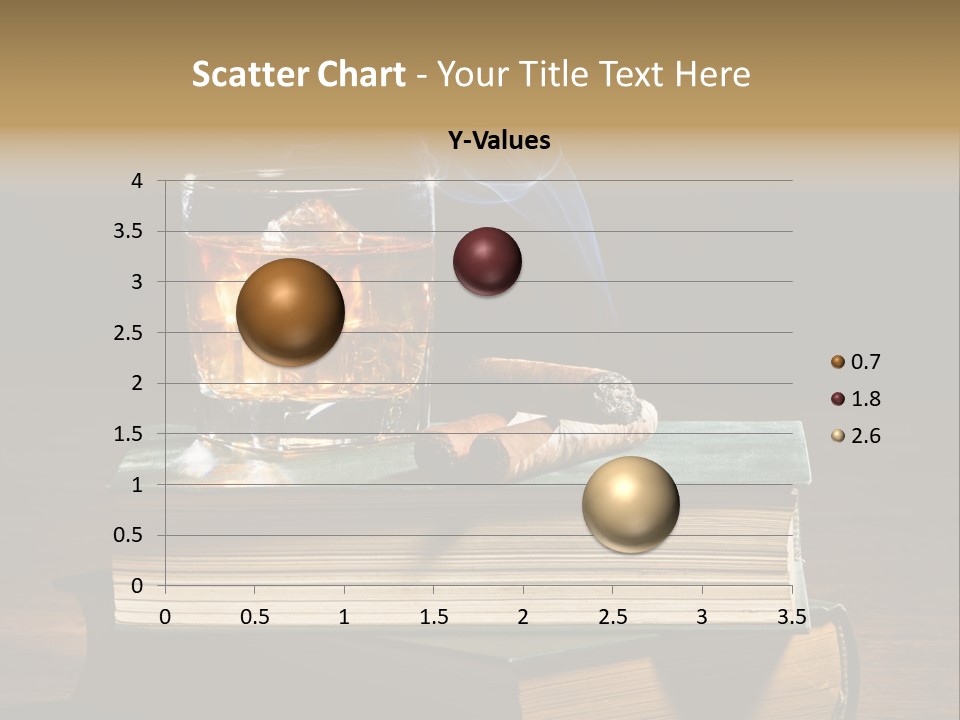 Nobody Lowball Glass Old PowerPoint Template