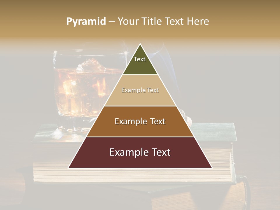 Nobody Lowball Glass Old PowerPoint Template