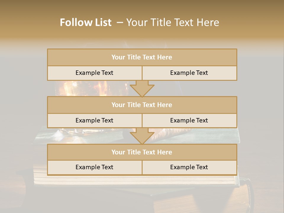 Nobody Lowball Glass Old PowerPoint Template
