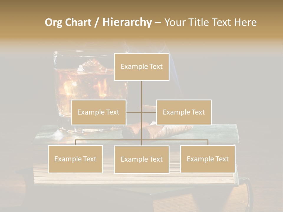 Nobody Lowball Glass Old PowerPoint Template