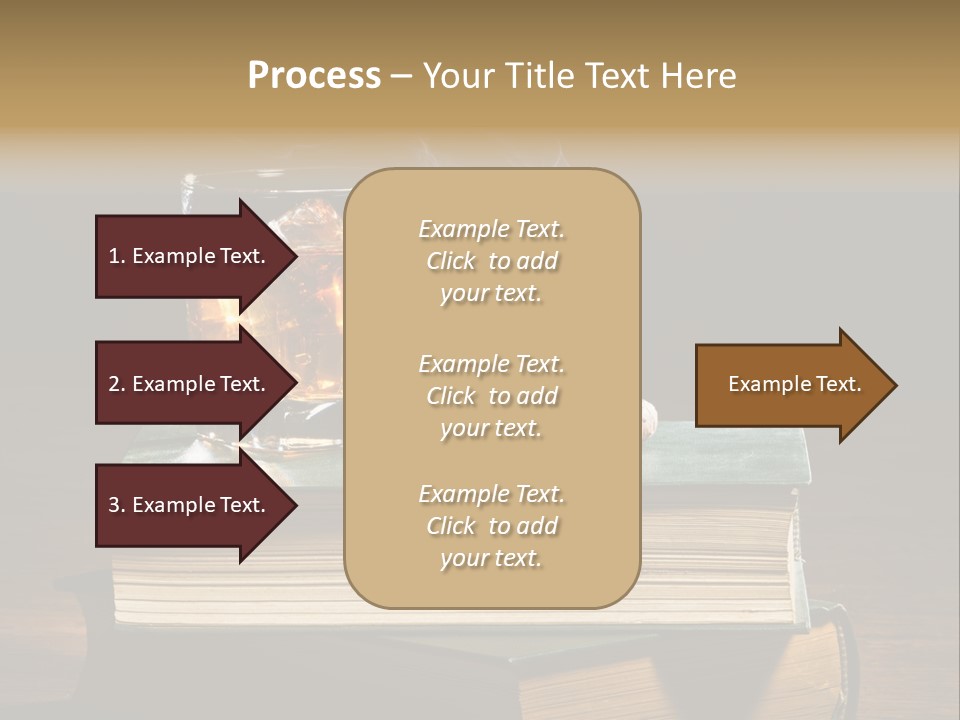 Nobody Lowball Glass Old PowerPoint Template