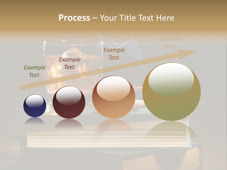 Nobody Lowball Glass Old PowerPoint Template