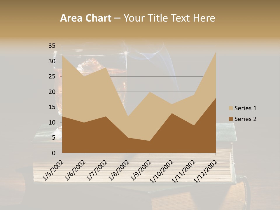 Nobody Lowball Glass Old PowerPoint Template