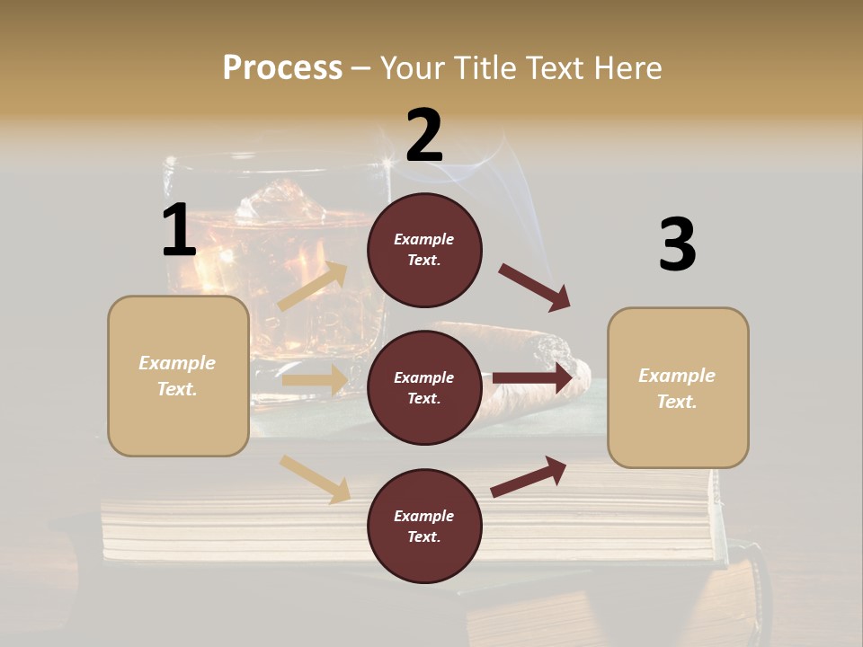 Nobody Lowball Glass Old PowerPoint Template