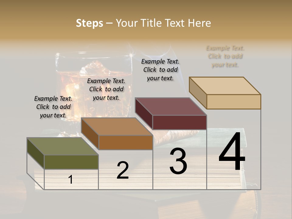 Nobody Lowball Glass Old PowerPoint Template