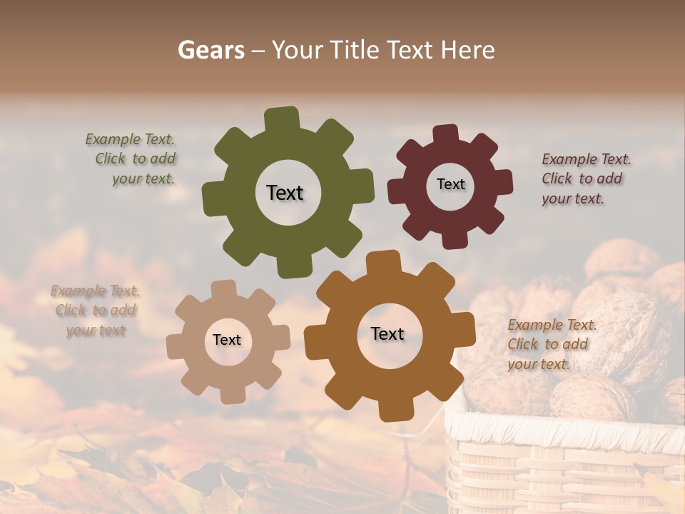 Old Red Orange PowerPoint Template