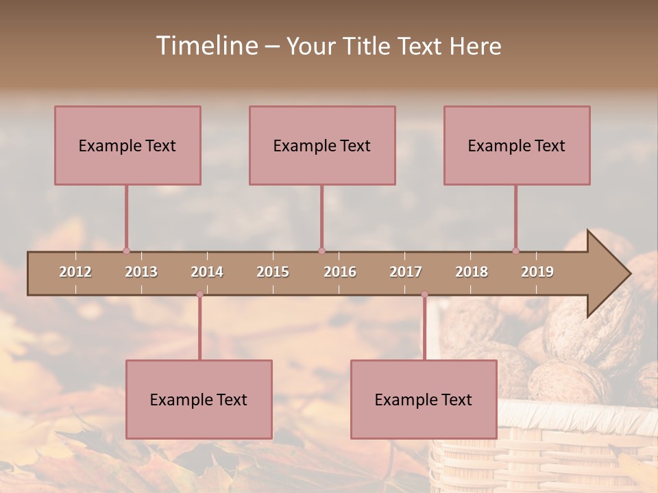 Old Red Orange PowerPoint Template