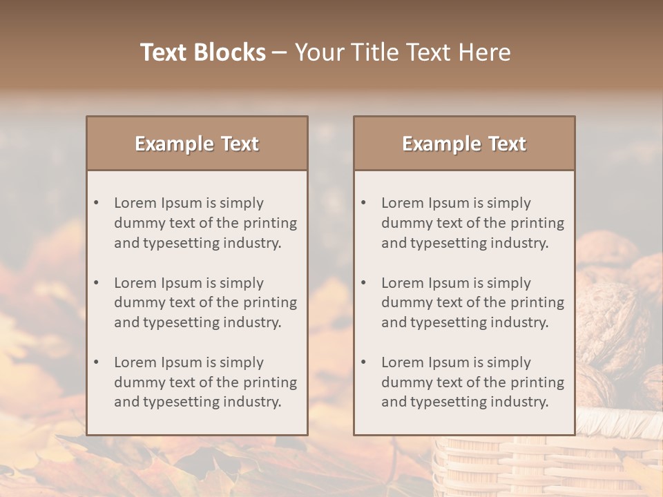 Old Red Orange PowerPoint Template
