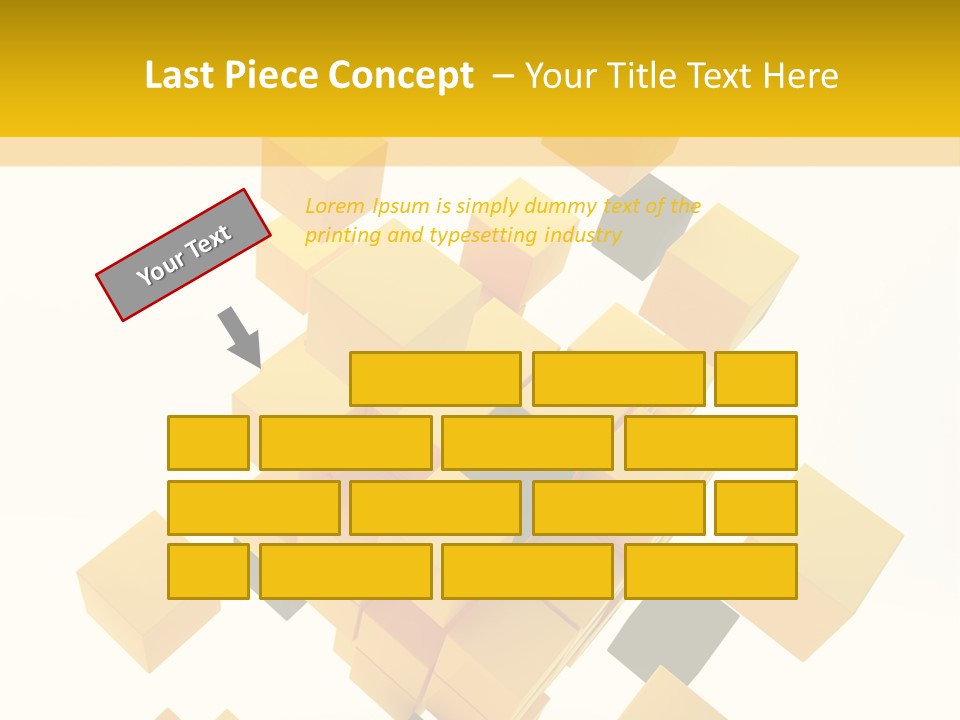 Construction Wallpaper Color PowerPoint Template