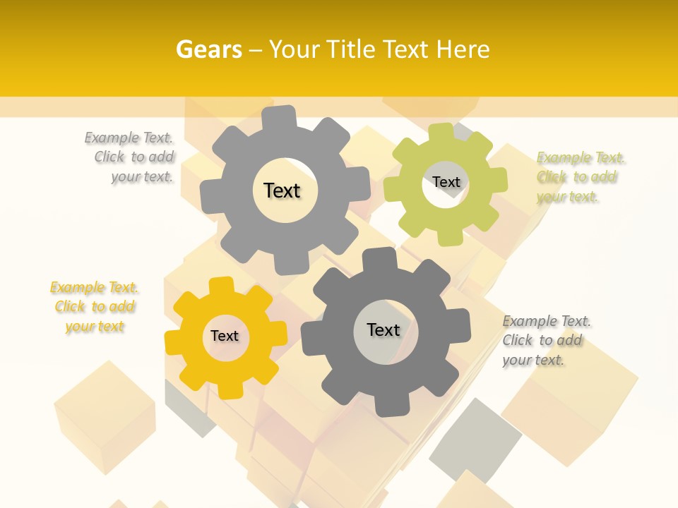 Construction Wallpaper Color PowerPoint Template