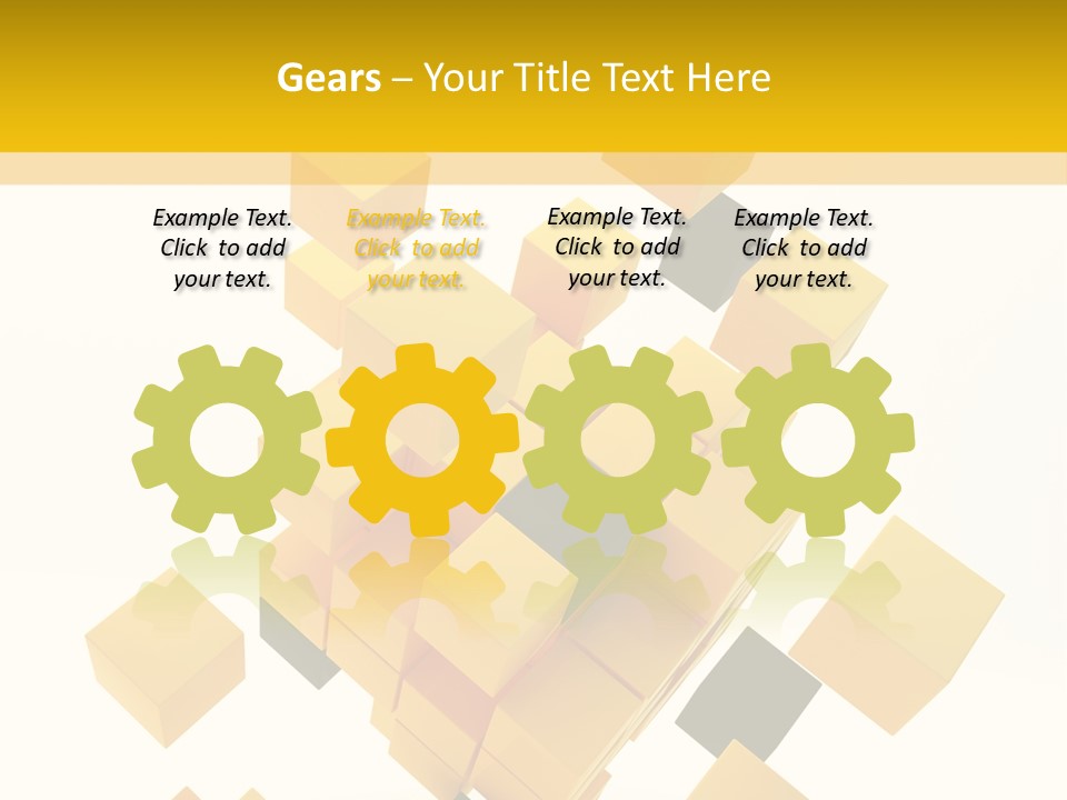 Construction Wallpaper Color PowerPoint Template