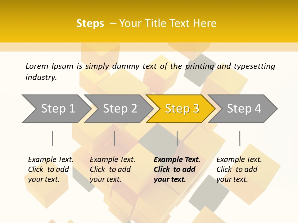 Construction Wallpaper Color PowerPoint Template